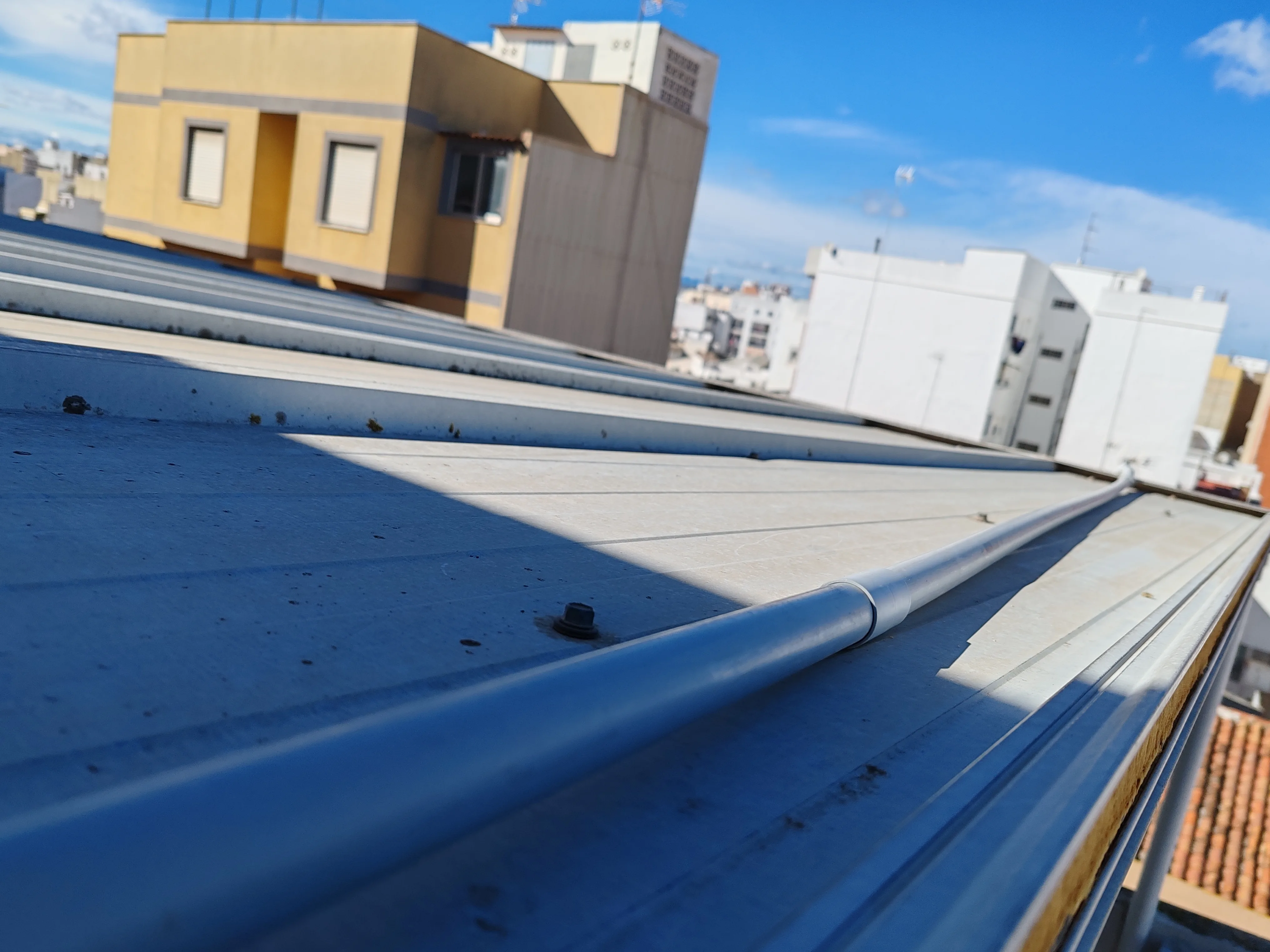 Canalización en cubierta terraza - imagen 3